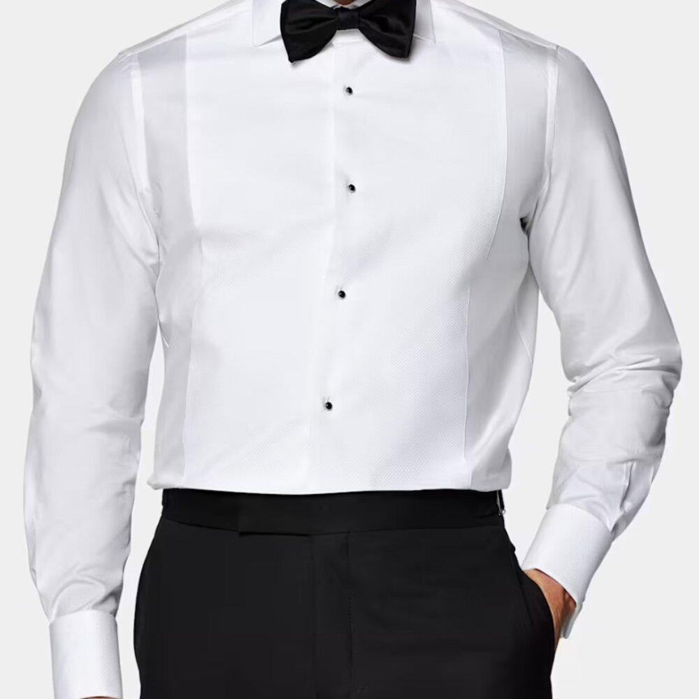 Suitsupply Slim Fit Tuxedo Shirt